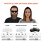 Ergodyne SAGA, Safety Glasses, Anti-Fog, Clear Lens, Matte Black Frame, Frameless SAGA-AFAS - alternate 8